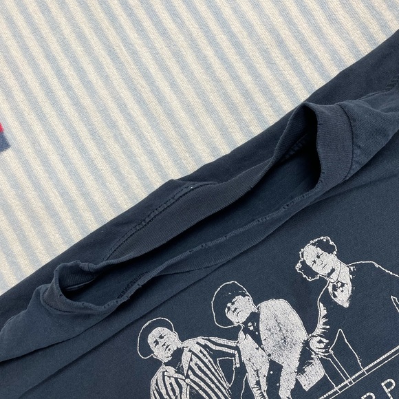 Vintage Distressed The Three Stooges Golf Three Under Par short sleeve tee shirt - Picture 12 of 13